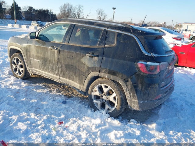 2018 Jeep Compass Limited 4x4 მანქანა იყიდება აუქციონზე, vin: 3C4NJDCBXJT348870, აუქციონის ნომერი: 44225719