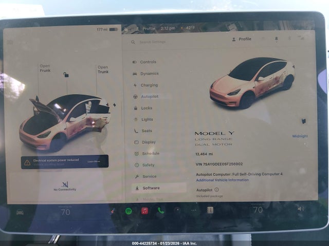 2025 TESLA MODEL Y 7SAYGDEE0SF256902 Photo 6