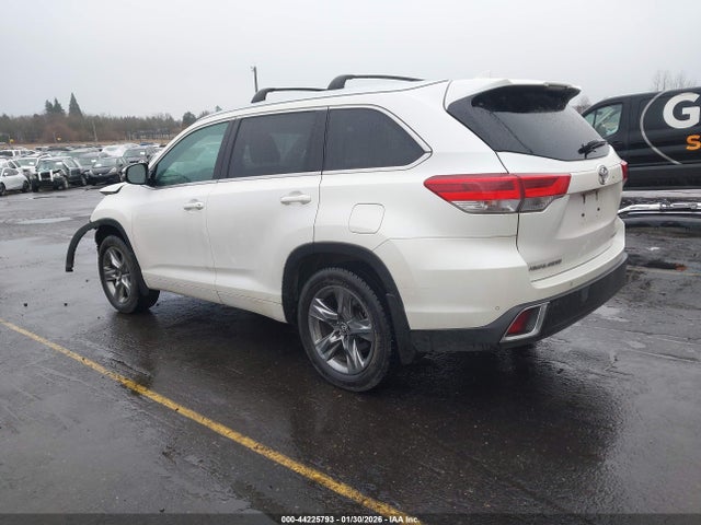5TDDZRFH1KS917019 Toyota Highlander Limited Platinum