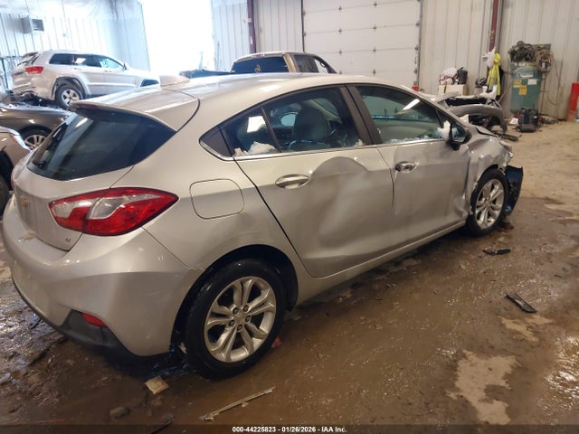 2019 Chevrolet Cruze Lt მანქანა იყიდება აუქციონზე, vin: 3G1BE6SM1KS541172, აუქციონის ნომერი: 44225823