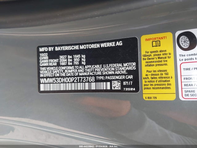 2023 MINI HARDTOP WMW53DH00P2T73768 Photo 8