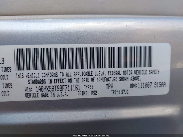 2009 CHRYSLER ASPEN 1A8HX58T99F711161 Photo 8