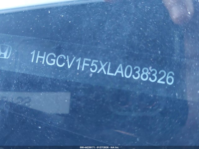 1HGCV1F5XLA038326 Honda Accord Ex-l