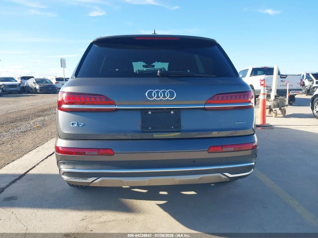 44226642 :رقم المزاد ، WA1LXAF77MD030768 vin ، 2021 Audi Q7 Premium Plus 55 Tfsi Quattro Tiptronic مزاد بيع