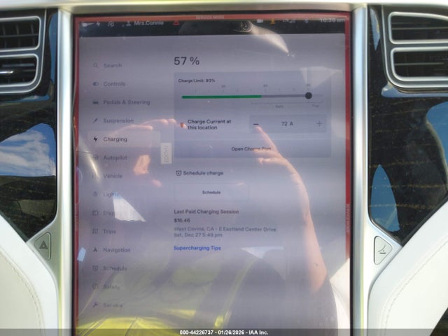 Tesla Model S 100d/60d/75d/90d/p100d 2017 5YJSA1E26HF224554 Image 17