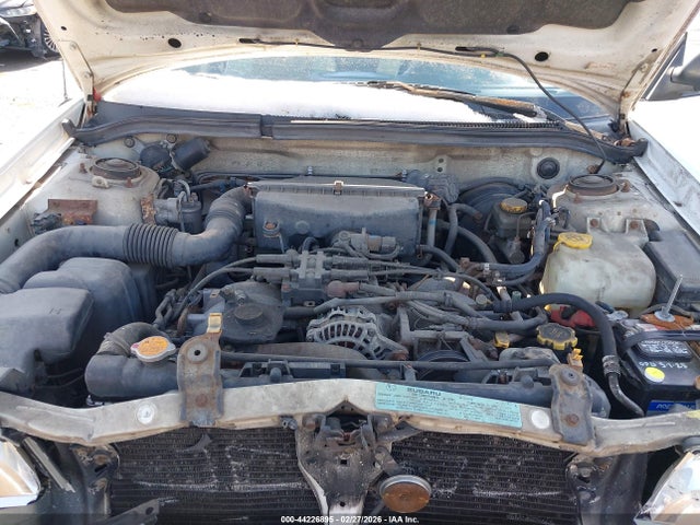 2000 Subaru Forester L მანქანა იყიდება აუქციონზე, vin: JF1SF6356YH701744, აუქციონის ნომერი: 44226895