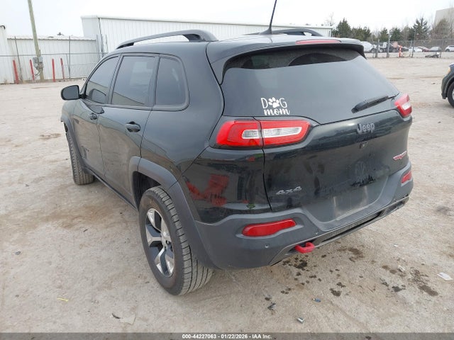 2018 Jeep Cherokee Trailhawk 4x4 მანქანა იყიდება აუქციონზე, vin: 1C4PJMBB8JD567245, აუქციონის ნომერი: 44227063