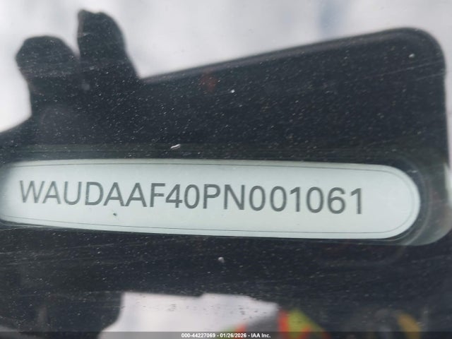 Aukcja sprzedaży 2023 Audi A4 Premium 45 Tfsi S Line Quattro S Tronic, vin: WAUDAAF40PN001061, numer aukcji: 44227069