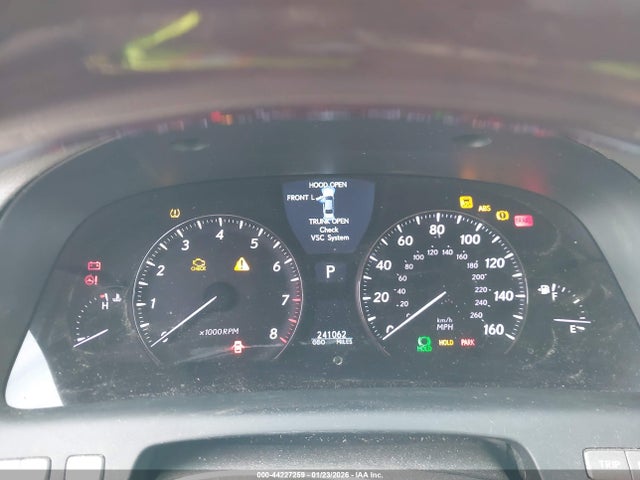Продаж на аукціоні авто 2007 Lexus Ls 460, vin: JTHBL46F775047749, номер лоту: 44227259