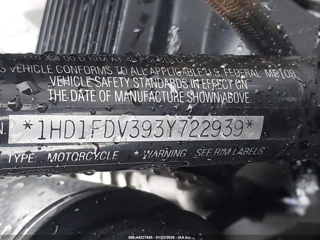 2003 HARLEY-DAVIDSON FLHR 1HD1FDV393Y722939 Photo 9