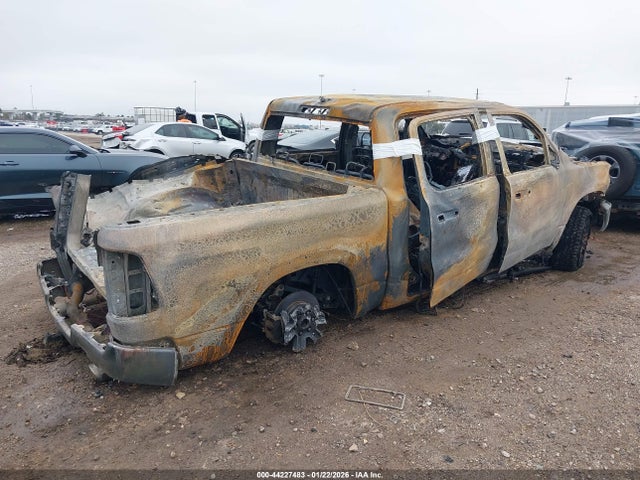 44227483 :رقم المزاد ، 1C6SRFKT0KN563782 vin ، 2019 Ram 1500 Longhorn  4x4 5'7 Box مزاد بيع