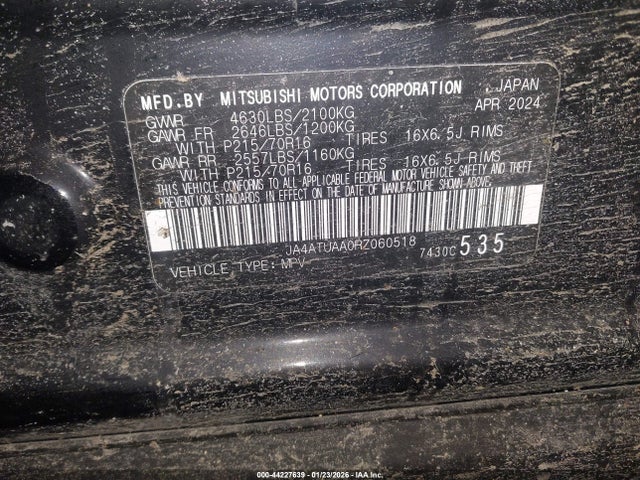 2024 MITSUBISHI ECLIPSE CROSS JA4ATUAA0RZ060518 Photo 8