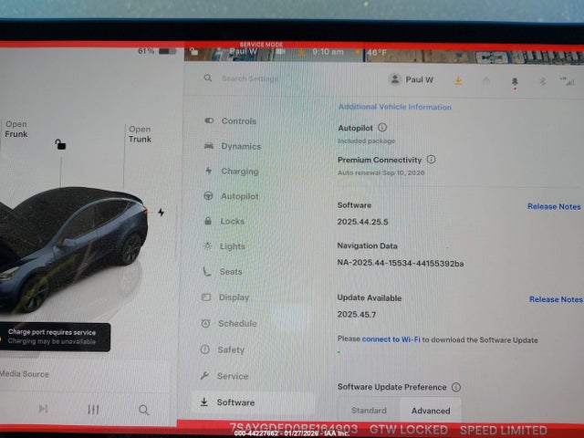 Tesla Model Y Rwd 2024 7SAYGDED0RF164903 Image 19