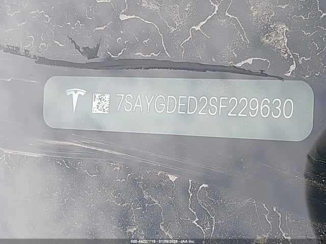 2025 TESLA MODEL Y 7SAYGDED2SF229630 Photo 8