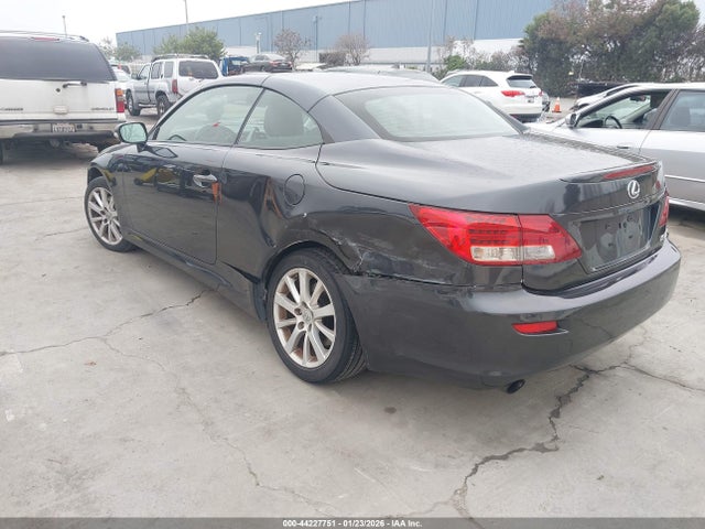 Продажа на аукционе авто 2010 Lexus Is 250c, vin: JTHFF2C27A2509749, номер лота: 44227751