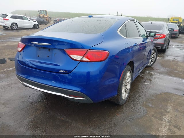 2015 Chrysler 200 Limited მანქანა იყიდება აუქციონზე, vin: 1C3CCCAB6FN537476, აუქციონის ნომერი: 44227809