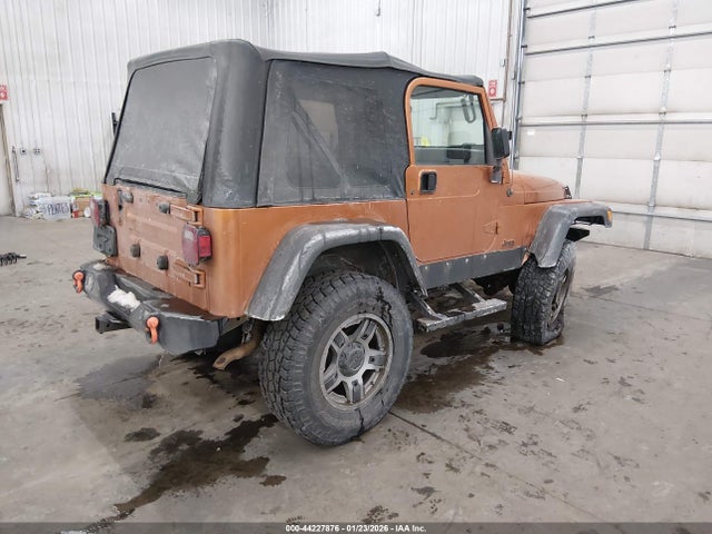 Aukcja sprzedaży 2001 Jeep Wrangler Se, vin: 1J4FA29P61P375154, numer aukcji: 44227876