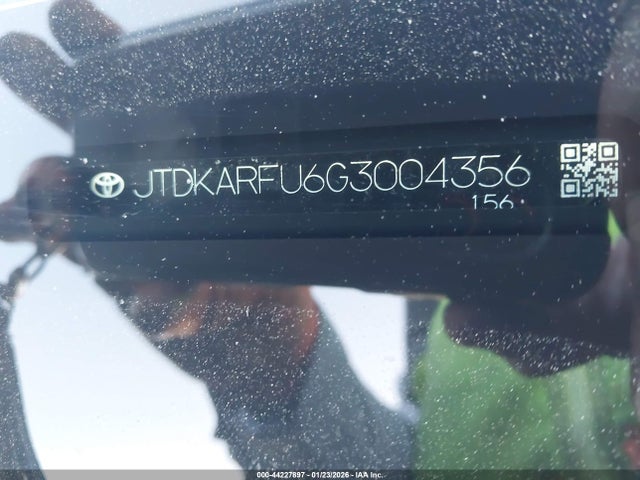 JTDKARFU6G3004356 Toyota Prius Four Touring