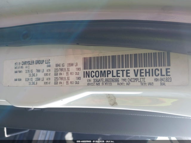 Продаж на аукціоні авто 2011 Ram Ram 5500 Hd Chassis St/slt, vin: 3D6WA7EL8BG596986, номер лоту: 44227900