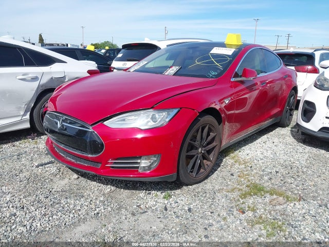 2014 TESLA MODEL S 5YJSA1H18EFP32586 Photo 1