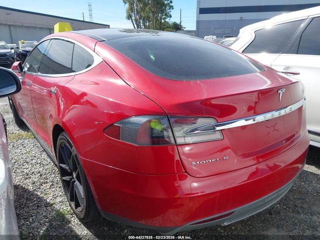 2014 TESLA MODEL S 5YJSA1H18EFP32586 Photo 2