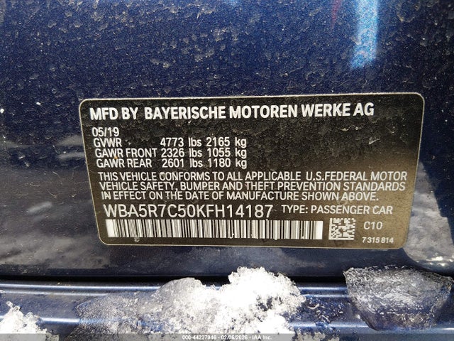 WBA5R7C50KFH14187 BMW 330i Xdrive