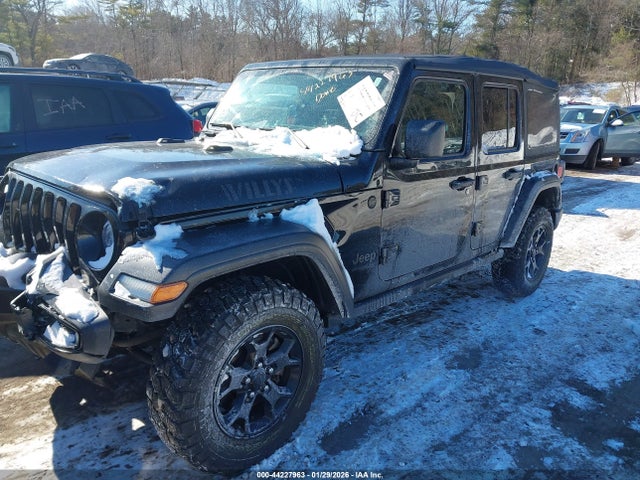 2022 Jeep Wrangler Unlimited Willys Sport 4x4 მანქანა იყიდება აუქციონზე, vin: 1C4HJXDN6NW278310, აუქციონის ნომერი: 44227963