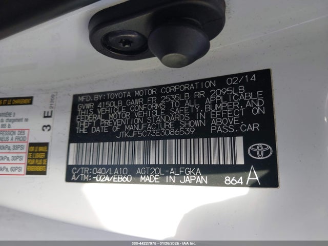 Scion Tc Monogram 2014 JTKJF5C73E3086539 Image 9