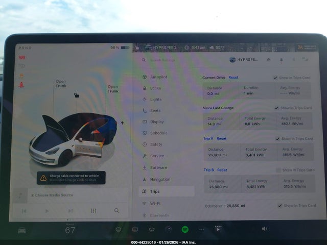 Aukcja sprzedaży 2023 Tesla Model 3 Performance Dual Motor All-wheel Drive, vin: 5YJ3E1EC8PF596543, numer aukcji: 44228019