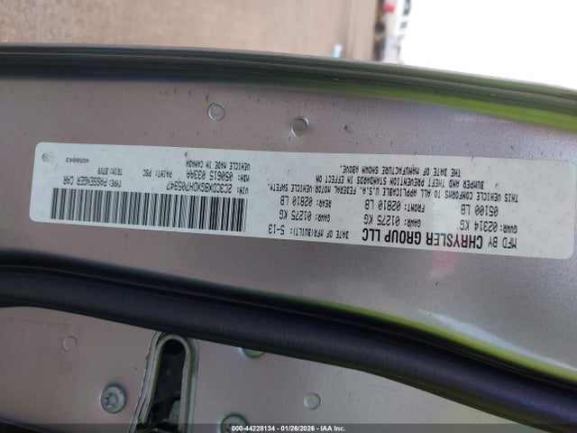 Продаж на аукціоні авто 2013 Dodge Charger Se, vin: 2C3CDXBGXDH705947, номер лоту: 44228134
