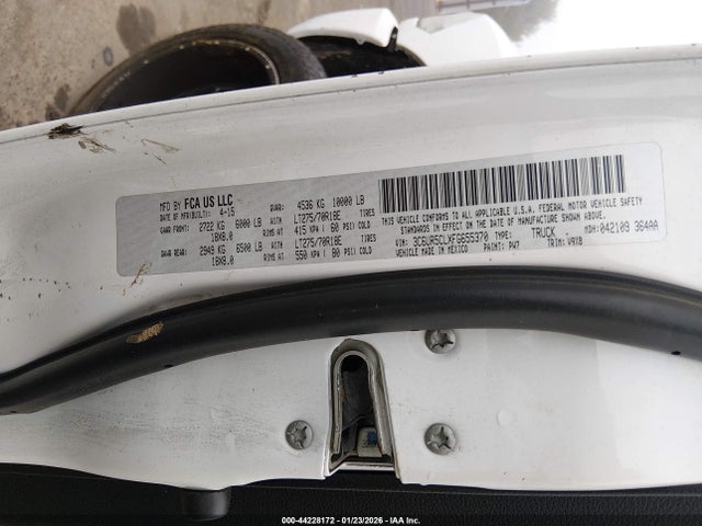 3C6UR5CLXFG655370 RAM 2500 Tradesman