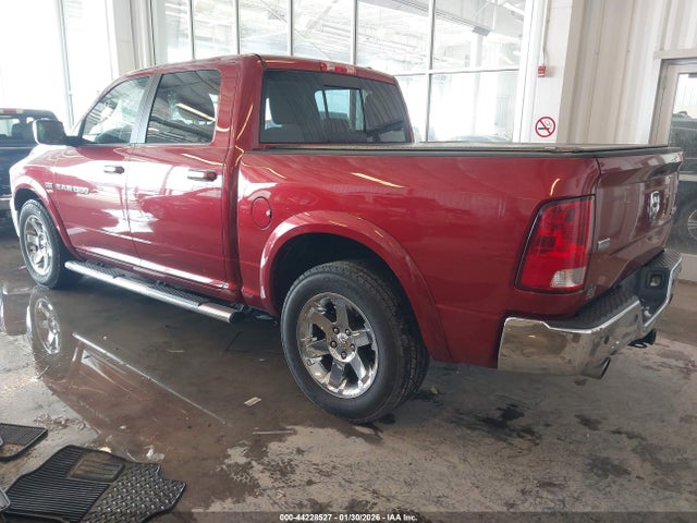 Продажа на аукционе авто 2012 Ram 1500 Laramie, vin: 1C6RD7NT9CS272800, номер лота: 44228527