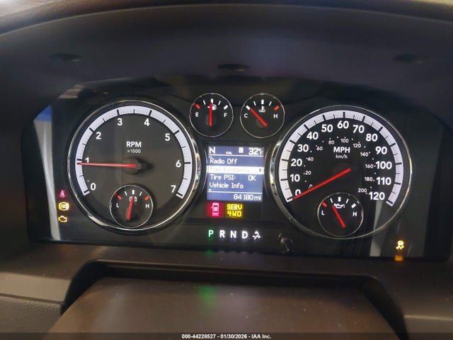 Продажа на аукционе авто 2012 Ram 1500 Laramie, vin: 1C6RD7NT9CS272800, номер лота: 44228527