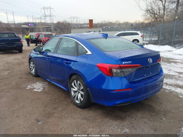 Honda Civic Lx 2022 2HGFE2F2XNH522784 Image 3