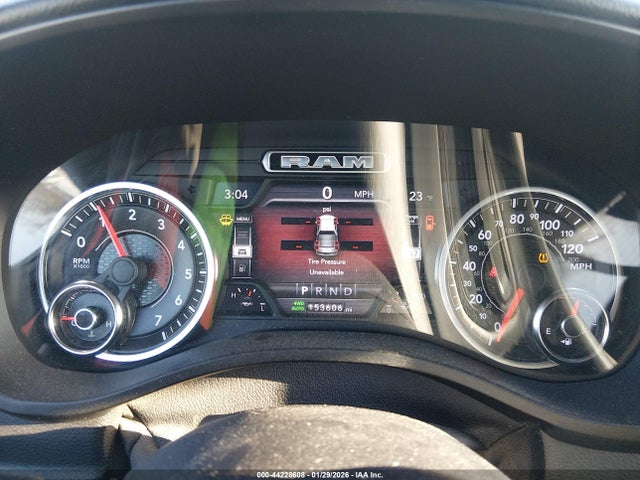 44228608 :رقم المزاد ، 1C6SRFFT8KN747748 vin ، 2019 Ram 1500 Big Horn/lone Star  4x4 5'7 Box مزاد بيع