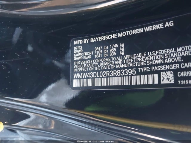 2024 MINI CONVERTIBLE WMW43DL02R3R83395 Photo 8
