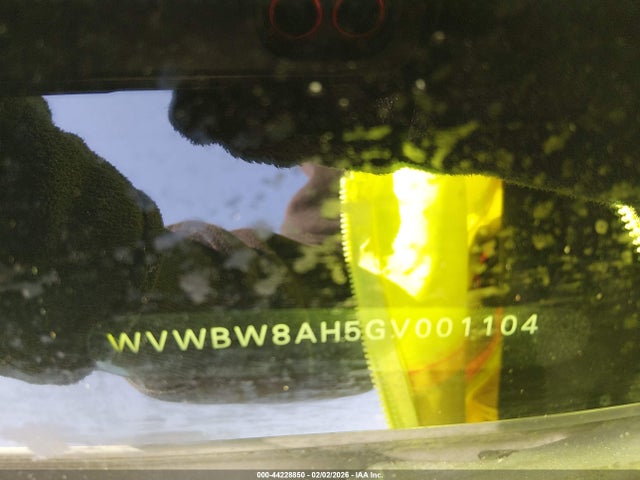Aukcja sprzedaży 2016 Volkswagen Eos Komfort, vin: WVWBW8AH5GV001104, numer aukcji: 44228850