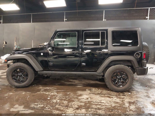 44228924 :رقم المزاد ، 1C4BJWDG4GL188157 vin ، 2016 Jeep Wrangler Unlimited Willys Wheeler مزاد بيع