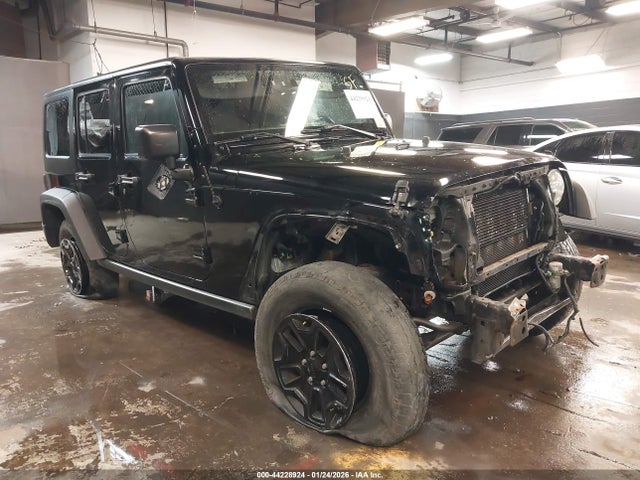 44228924 :رقم المزاد ، 1C4BJWDG4GL188157 vin ، 2016 Jeep Wrangler Unlimited Willys Wheeler مزاد بيع