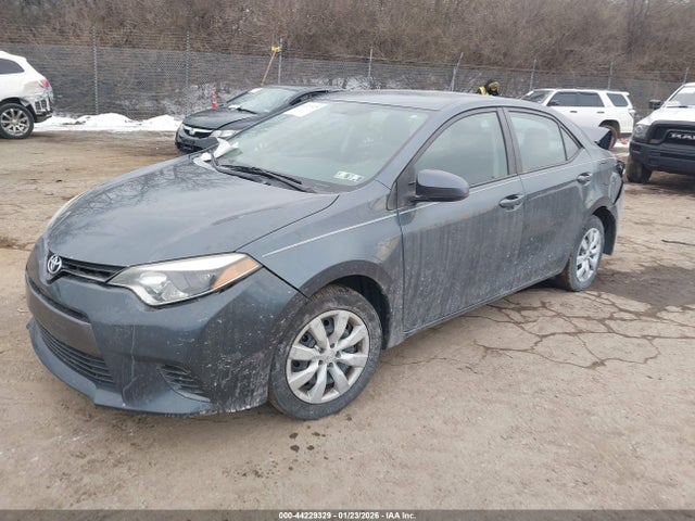 2T1BURHE5GC547704 Toyota COROLLA LE