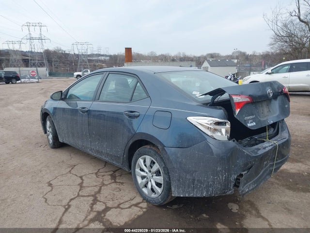 2T1BURHE5GC547704 Toyota COROLLA LE
