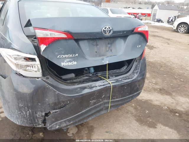 2T1BURHE5GC547704 Toyota COROLLA LE