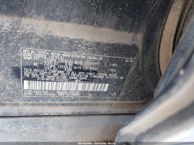 2020 TOYOTA RAV4 2T3H1RFV6LC033707 Photo 8