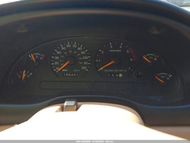 44229880 :رقم المزاد ، 1FALP444XVF155663 vin ، 1997 Ford Mustang مزاد بيع