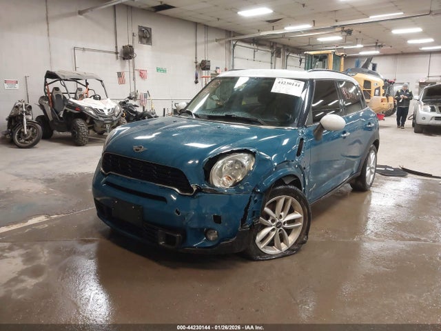2012 MINI COOPER S COUNTRYMAN WMWZC5C53CWM14262 Photo 1