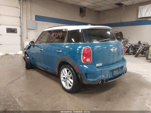 2012 MINI COOPER S COUNTRYMAN WMWZC5C53CWM14262 Photo 2