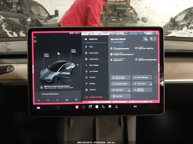 Продажа на аукционе авто 2023 Tesla Model 3 Long Range Dual Motor All-wheel Drive, vin: 5YJ3E1EBXPF630988, номер лота: 44230474