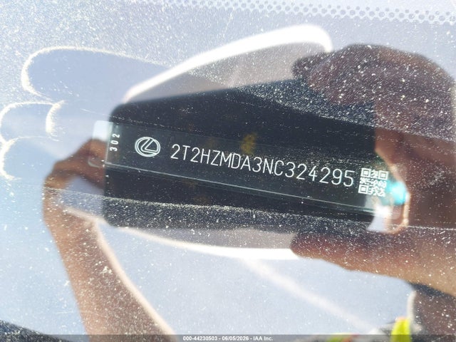 Продаж на аукціоні авто 2022 Lexus Rx 350, vin: 2T2HZMDA3NC324295, номер лоту: 44230503