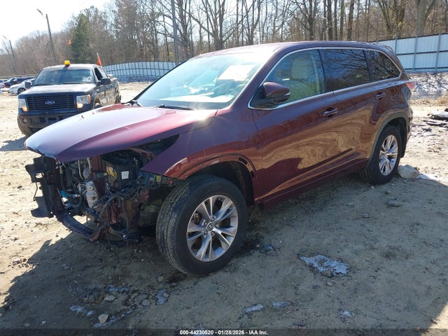 2016 TOYOTA HIGHLANDER 5TDBKRFHXGS255573 Photo 1