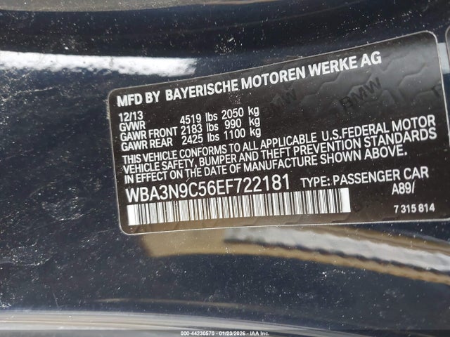 Продаж на аукціоні авто 2014 Bmw 428i Xdrive, vin: WBA3N9C56EF722181, номер лоту: 44230570